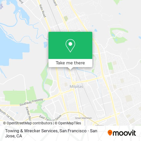 Towing & Wrecker Services map