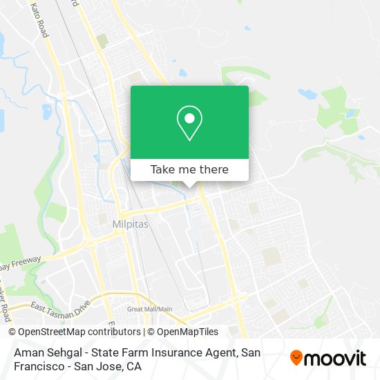 Mapa de Aman Sehgal - State Farm Insurance Agent