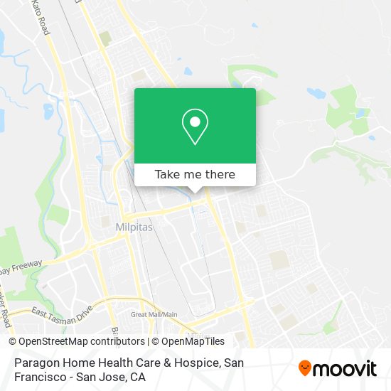 Paragon Home Health Care & Hospice map