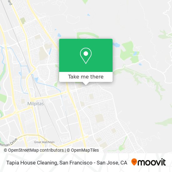 Tapia House Cleaning map