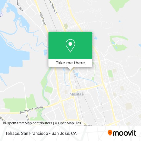 Telrace map