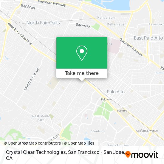 Crystal Clear Technologies map
