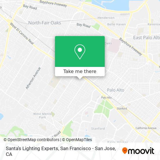 Mapa de Santa's Lighting Experts