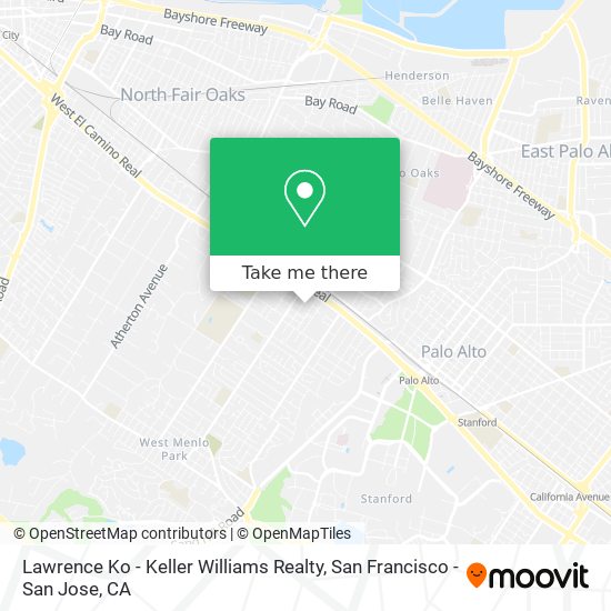 Mapa de Lawrence Ko - Keller Williams Realty