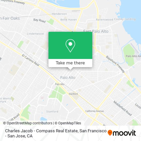 Charles Jacob - Compass Real Estate map