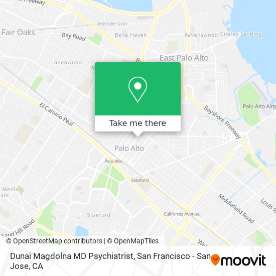 Mapa de Dunai Magdolna MD Psychiatrist