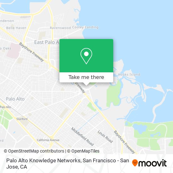 Palo Alto Knowledge Networks map