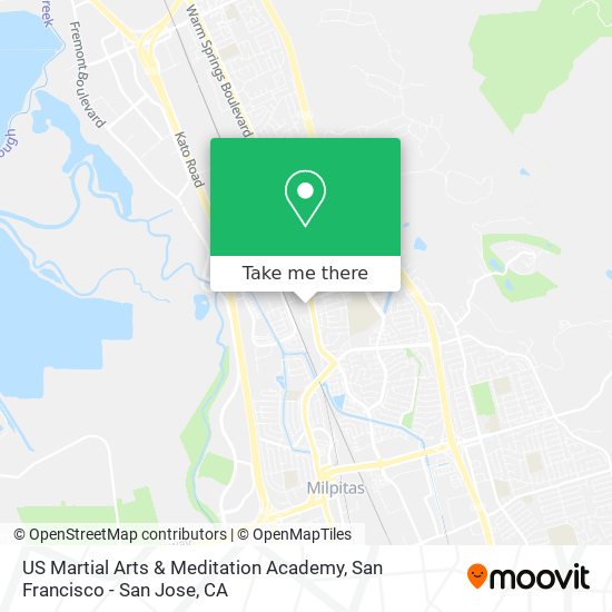 US Martial Arts & Meditation Academy map