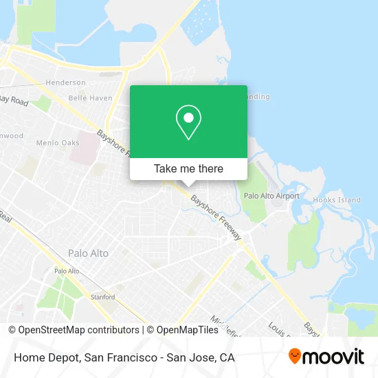 Mapa de Home Depot