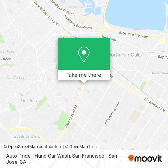 Auto Pride - Hand Car Wash map