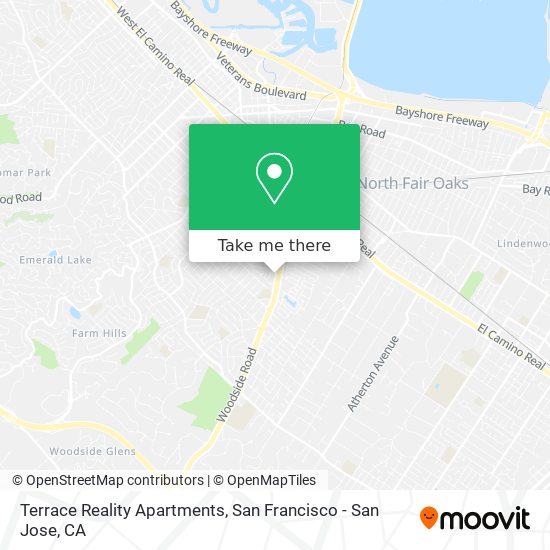 Terrace Reality Apartments map