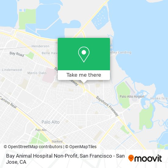 Mapa de Bay Animal Hospital Non-Profit