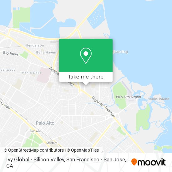 Mapa de Ivy Global - Silicon Valley