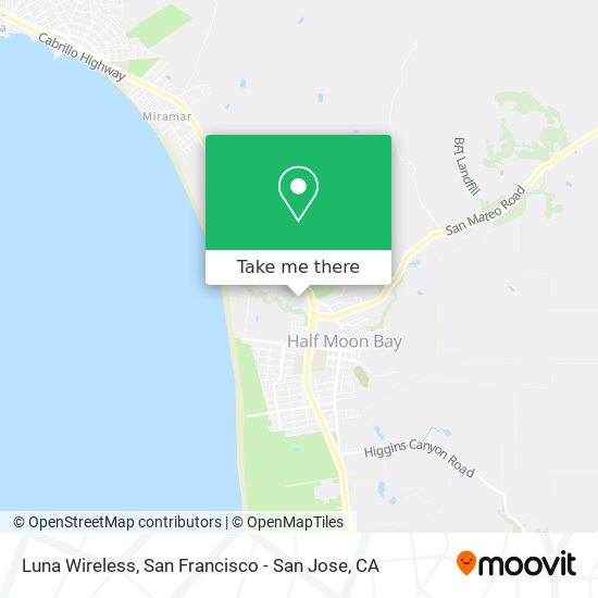 Luna Wireless map