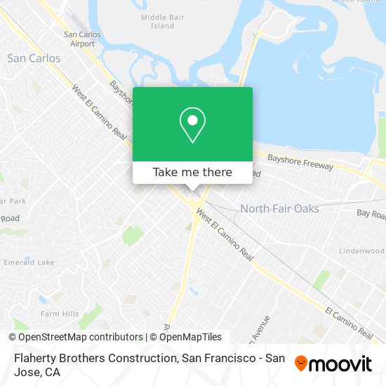 Flaherty Brothers Construction map