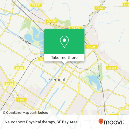 Mapa de Neurosport Physical therapy