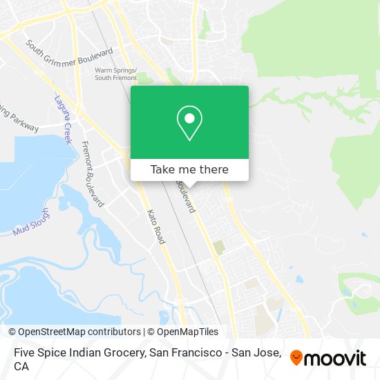 Five Spice Indian Grocery map