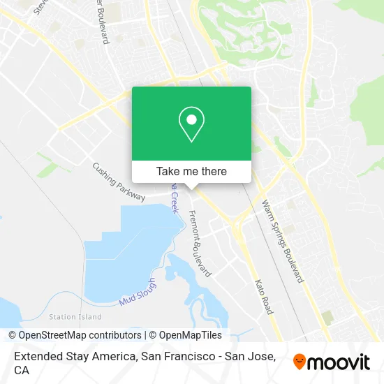 Mapa de Extended Stay America