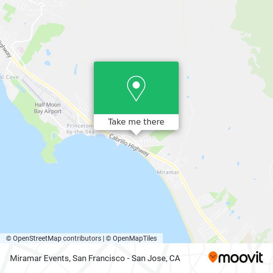 Miramar Events map