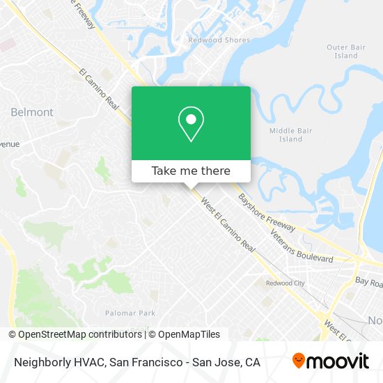 Neighborly HVAC map