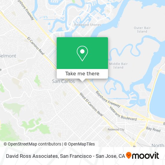 Mapa de David Ross Associates