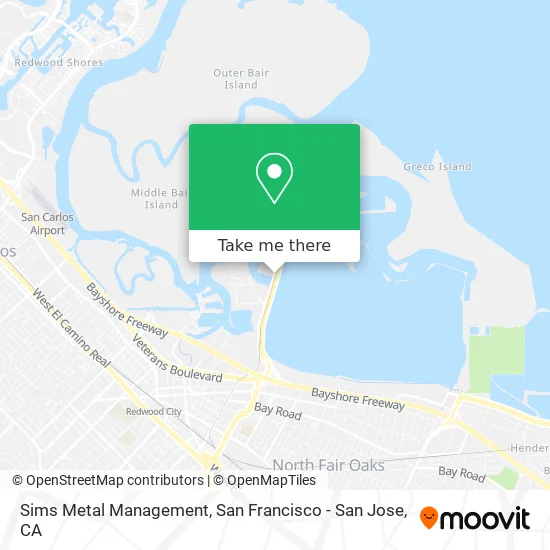 Sims Metal Management map