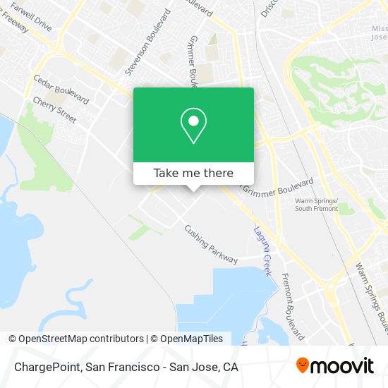 ChargePoint map