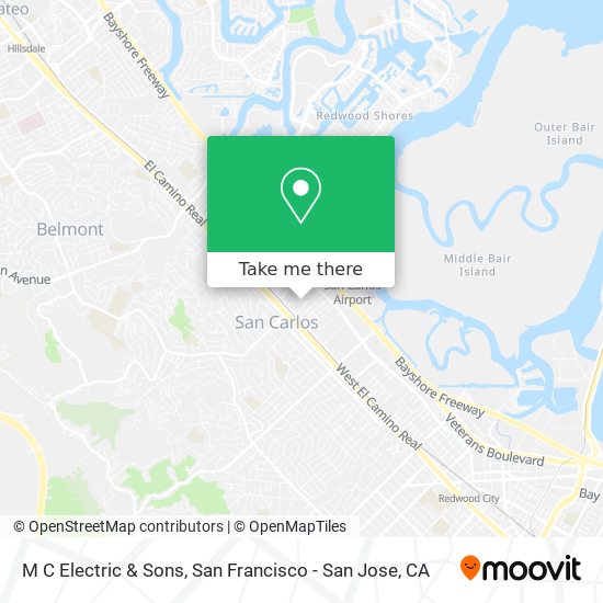 M C Electric & Sons map