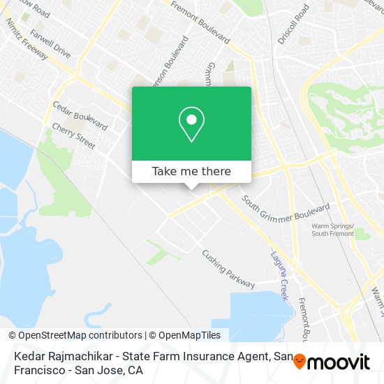 Kedar Rajmachikar - State Farm Insurance Agent map