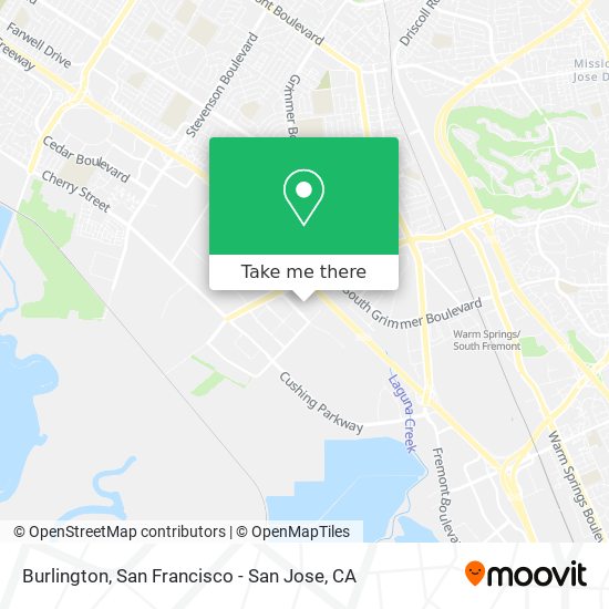 Mapa de Burlington