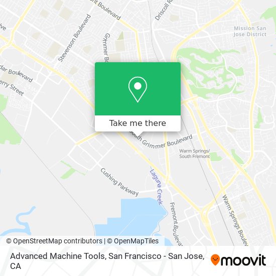 Mapa de Advanced Machine Tools