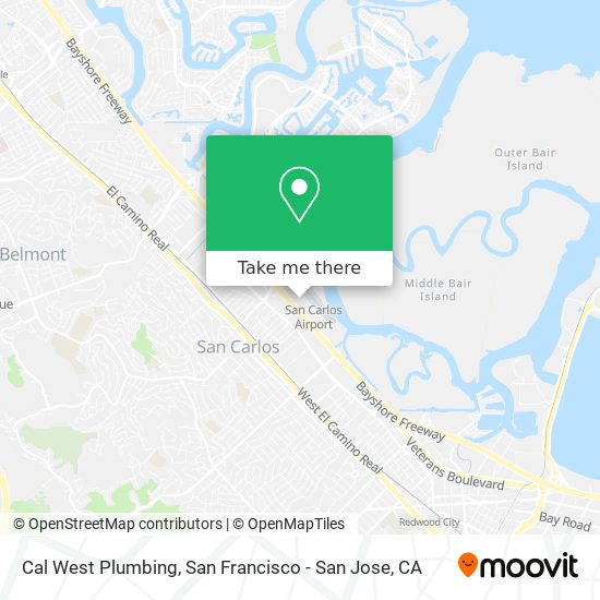 Mapa de Cal West Plumbing
