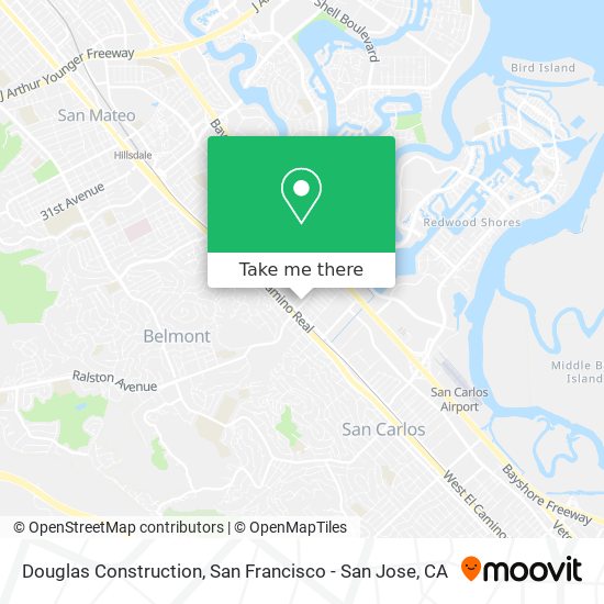 Mapa de Douglas Construction
