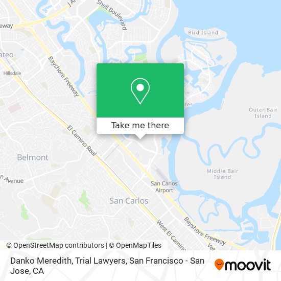 Mapa de Danko Meredith, Trial Lawyers