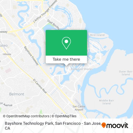 Mapa de Bayshore Technology Park