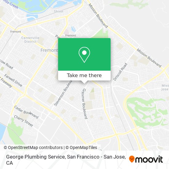 Mapa de George Plumbing Service