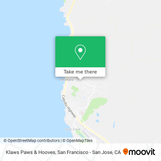 Klaws Paws & Hooves map