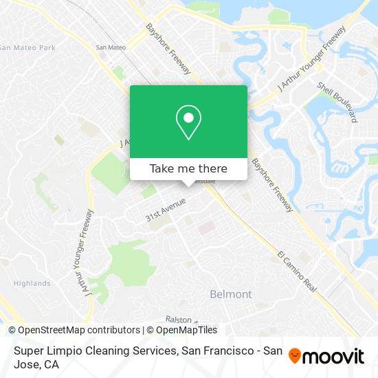 Mapa de Super Limpio Cleaning Services