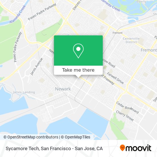 Mapa de Sycamore Tech