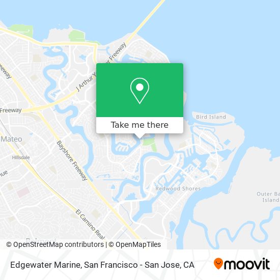 Mapa de Edgewater Marine