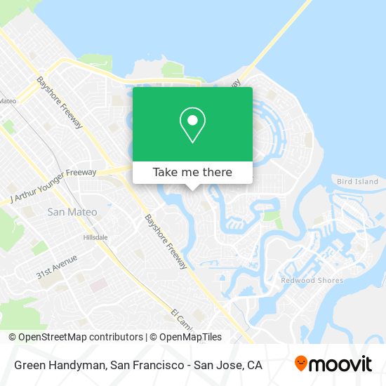 Green Handyman map