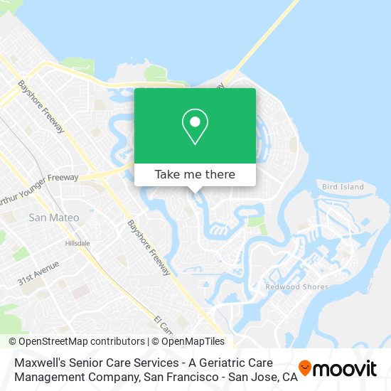 Maxwell's Senior Care Services - A Geriatric Care Management Company map