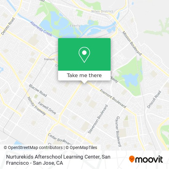 Nurturekids Afterschool Learning Center map