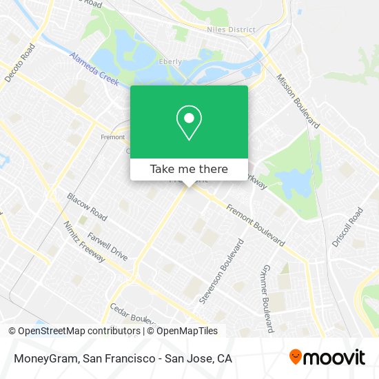 MoneyGram map