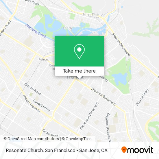 Resonate Church map