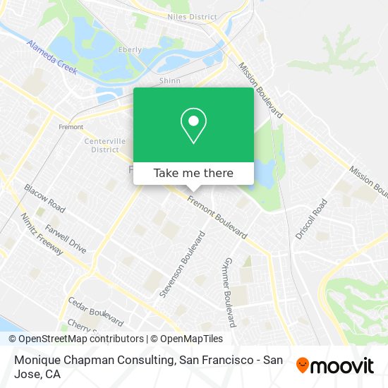 Mapa de Monique Chapman Consulting