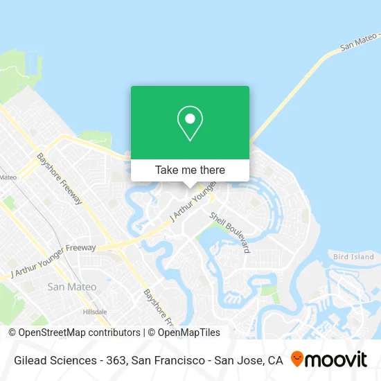Gilead Sciences - 363 map