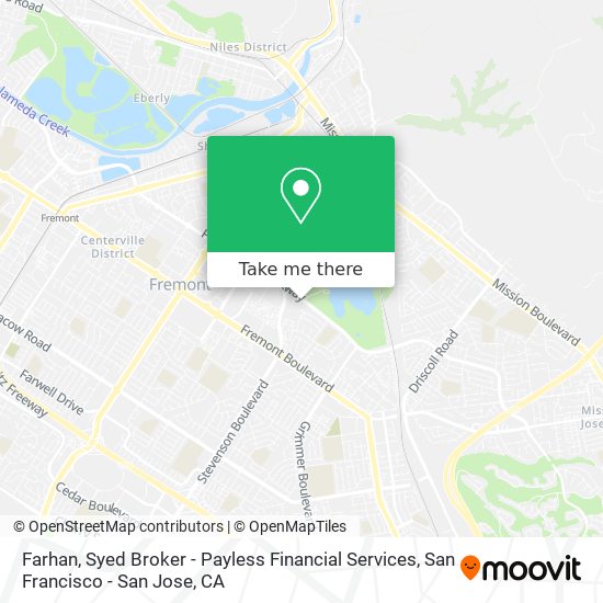 Farhan, Syed Broker - Payless Financial Services map