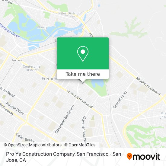 Mapa de Pro Ys Construction Company