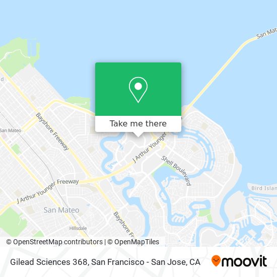 Gilead Sciences 368 map